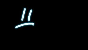 Smiley Sad Wallpaper Black Clipart Best