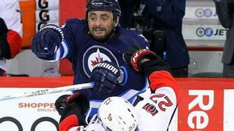 Dustin Byfuglien Bryan Little Injuries Come With Jets Fighting