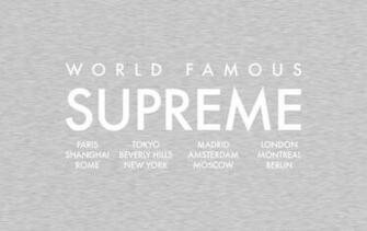 Supreme Wallpaper In 4k AllHDwallpaper