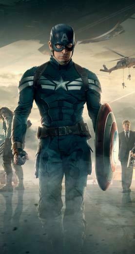 Captain America The Winter Soldier iPhone 5s Wallpaper