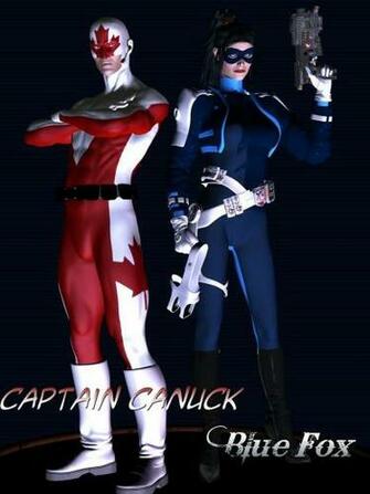 Capt Canuck And Blue Fox Redo By Prophetx