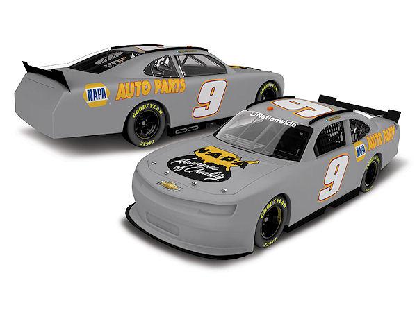 Nascar Daytona Testing Car
