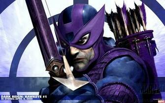 Dark Reign Hawkeye Marvel Comics Wallpaper Wallcoo Net