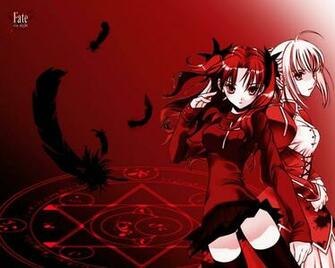 Saber And Rin Fate Stay Night Wallpaper