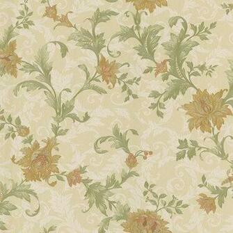 Brewster Home Fashions Mirage Signature V Jacobean Scroll Embossed