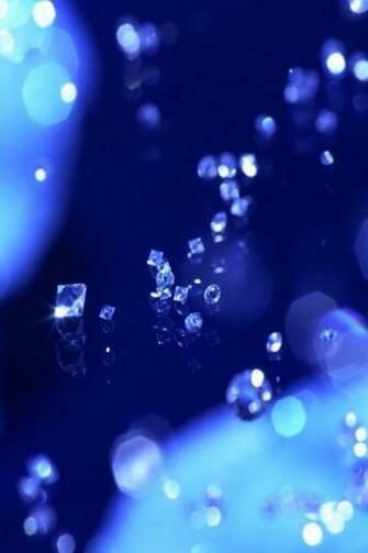 Blue Diamond Wallpaper For iPhone