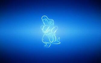 Wallpaper Pokemon Background Blue Totodile HD