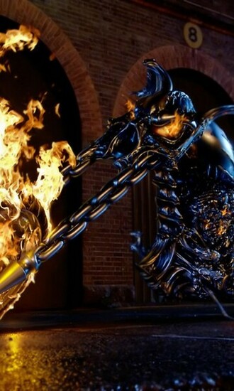 Ghost Rider Bike HD Wallpaper Movies Tv
