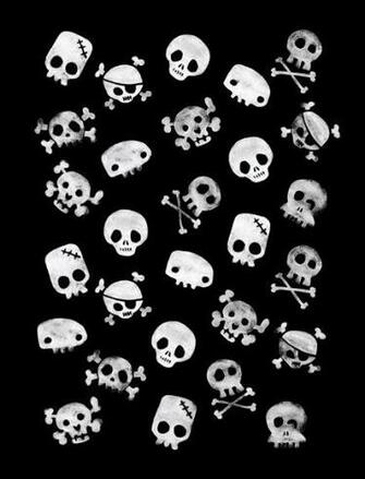 Cute Skull Wallpaper