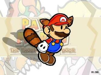 Paper Racoon Mario Wallpaper