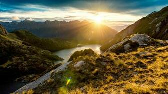 Fiordland New Zealand Desktop Wallpaper