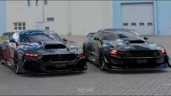Ford Mustang Shelby Gt500 Meets Its Digital Competition A