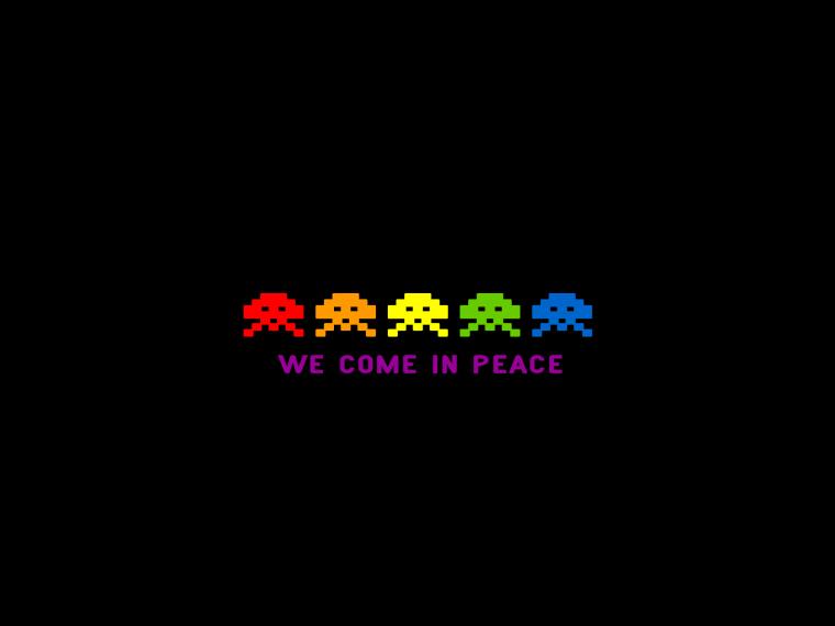 Space Invaders Wallpaper
