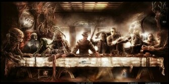 Mind Blowing Horror Icons Last Supper Poster Horrormovies Ca