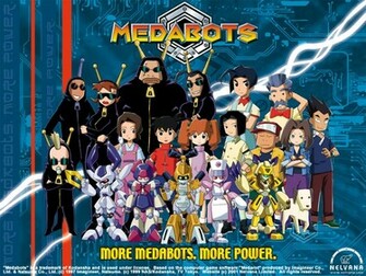 Medabots Paradijs Achtergrond Wallpaper