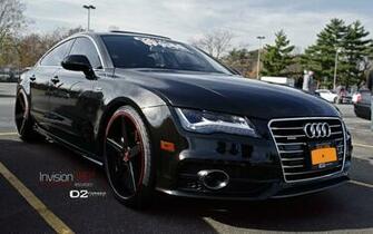 Audi A7 Black Rims Wallpaper