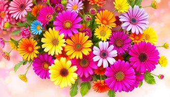 Bright Flower Wallpaper