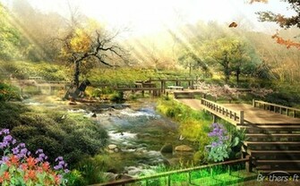 Relaxing Nature Screensaver