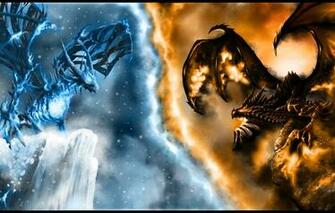 Wallpaper Dragon The Opposition Wow World Of Warcraft