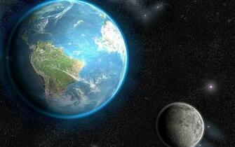 Erde Und Mond Hintergrundbilder Frei Fotos