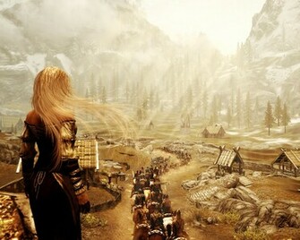 Beautiful Skyrim Wallpaper