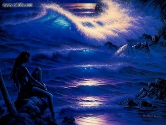 Blue Moon Desktop Wallpaper Themes Use Our