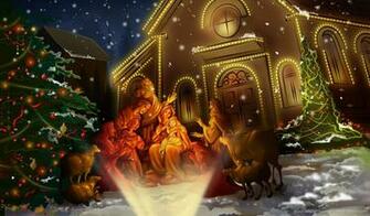 Blackberry Playbook Holidays Christmas Scene Wallpaper