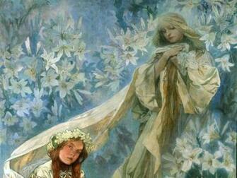 Mucha Wallpaper