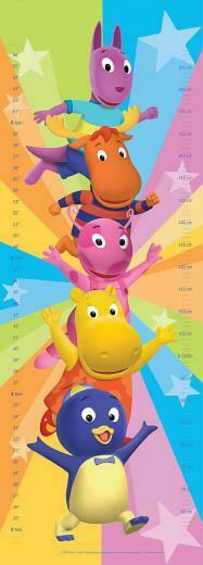 Brewster Wallcovering Backyardigans Growth Mural Wallpaper