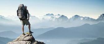 Image Man Climber Backpack Adventure Tourism Nature