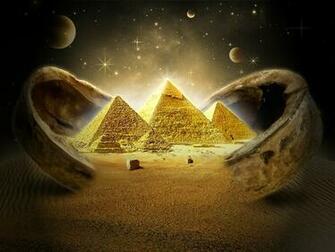 Nighttime Skyscapes Pyramids Great Pyramid Of Giza Wallpaper