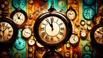 Time Zone Clock Wallpaper