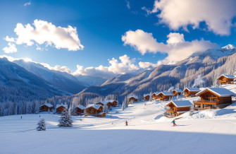 Ski Resort Wallpaper