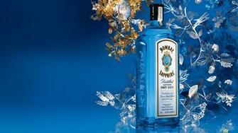 Bombay Sapphire Liquor Wallpaper