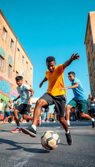 Street Football Wallpaper