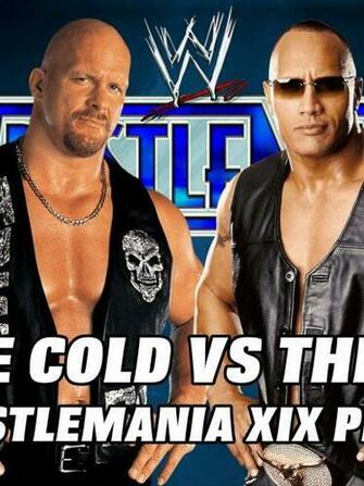 Stone Cold Steve Austin Vs The Rock Promo At
