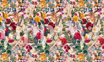 Pink Floral Wallpaper For Living Rooms