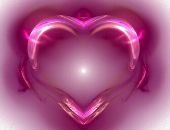 Pink Abstract Heart Wallpaper On This Background