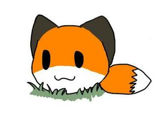 Kawaii Fox Blob By Ninetailedkat