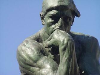 The Thinker Wallpaper