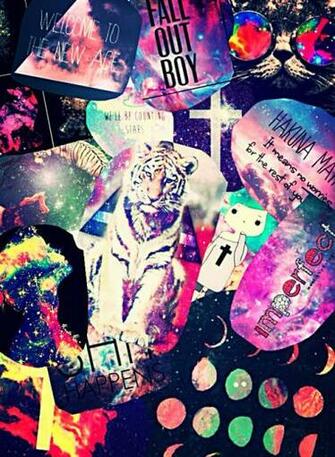 Cat With Galaxy Glasses iPhone Wallpaper Amazing Color