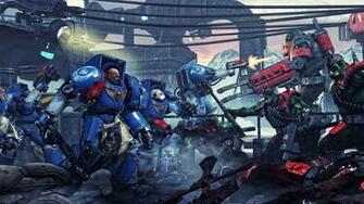 Warhammer 40k Wallpaper Ultramarine Orks