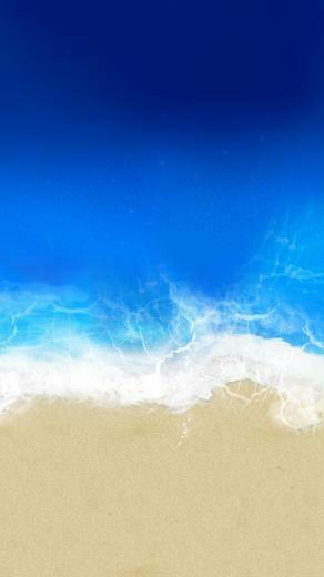 Beach iPhone 5s Wallpaper iPad