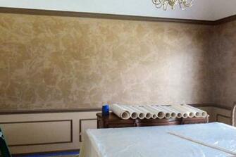 Used Beadboard Paintable Wallpaper From Lowe S And It Came Out