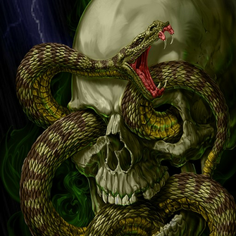Android Phones Wallpaper Skull And Snakes