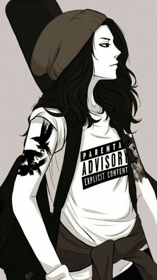 Tomboy Girl Wallpaper In Art Cute Gi