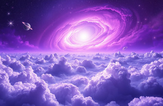 Purple Galaxy Wallpaper