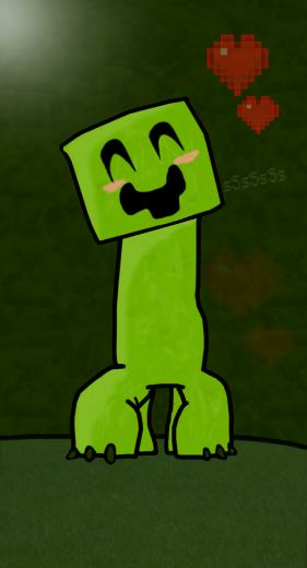 Cute Creeper By Fedexd14