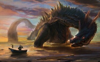 Sea Monster Wallpaper