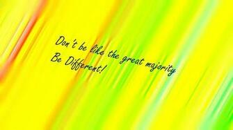 Multicolor Yellow Text Quotes Difference Colors Wallpaper
